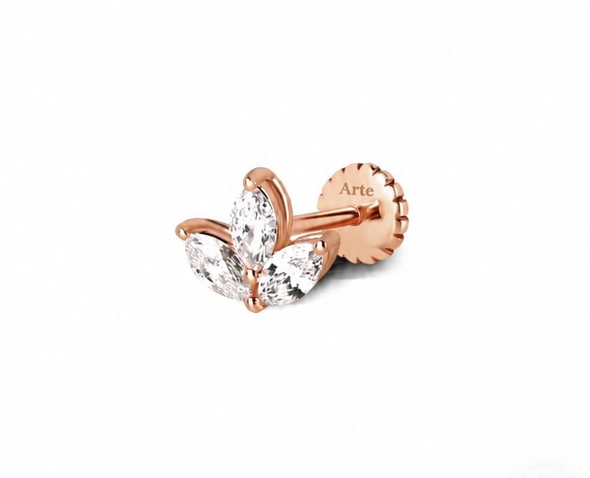 Triple Marquise Piercing